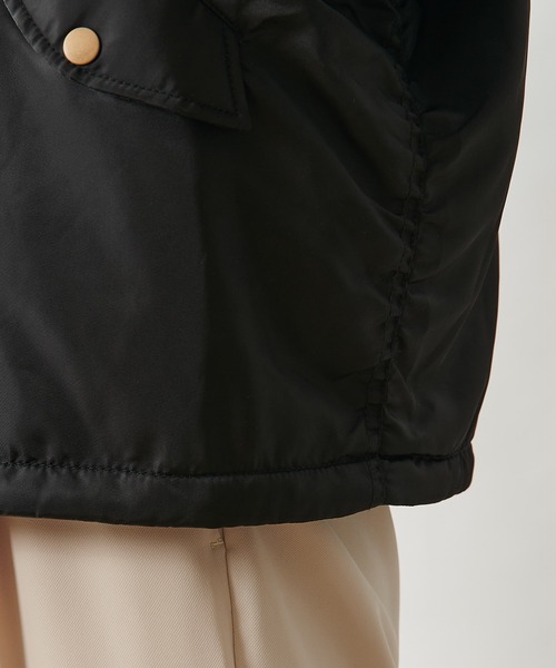 Omekashi（オメカシ）の「リバーシブルMA-1（MA-1・レディース・ブラック/ベージュ・FREE）」の12枚目の写真