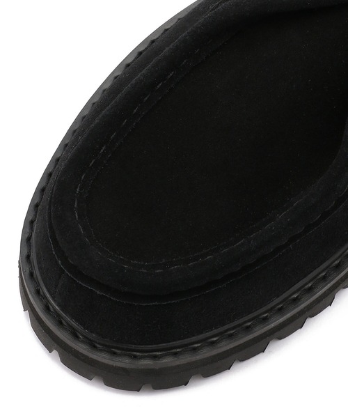 PG(ピージー)の「pg/ピージー Knock/ノック チロリアンシューズ(モカシン/デッキシューズ・レディース・ブラック・38/39)」の5枚目の写真