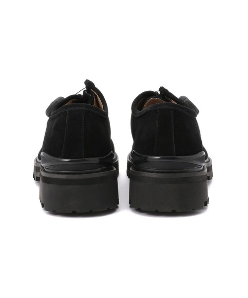 PG(ピージー)の「pg/ピージー Knock/ノック チロリアンシューズ(モカシン/デッキシューズ・レディース・ブラック・38/39)」の2枚目の写真