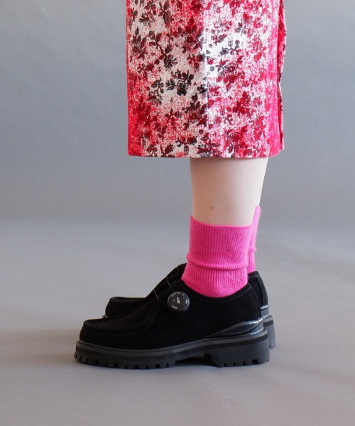 PG(ピージー)の「pg/ピージー Knock/ノック チロリアンシューズ(モカシン/デッキシューズ・レディース・ブラック・38/39)」の15枚目の写真