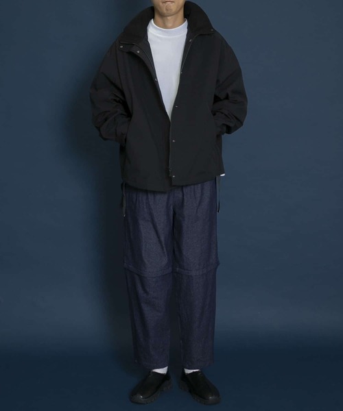 Uiscel(ユイセル)の「Uiscel 撥水UPDOWNマウンテンパーカー(マウンテンパーカー・メンズ・ブラック/カーキ/ホワイト系その他・ONE)」の17枚目の写真