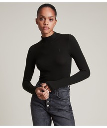 ALLSAINTS | FRANCESCO RINA ROLL NECK T-SHIRT | FRANCESCO RINA ロール ネック Tシャツ(Tシャツ/カットソー)