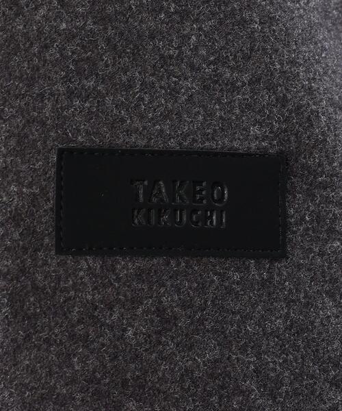 タケオキクチ　シンセティックレザー コンビ ジャージ 羽織 TAKEO KIKUCHI（タケオキクチ）の「◇シンセティックレザー