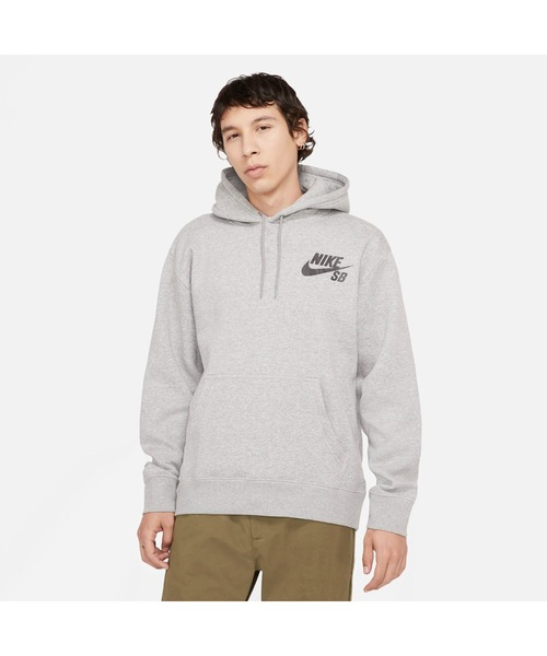 NIKE（ナイキ）の「ナイキ NIKE ナイキSB アイコン エッセンシャル プルオーバー L/S フーディ（パーカー・メンズ・イエロー/グレー/ブラック・3L/M/L/LL/S）」の2枚目の写真