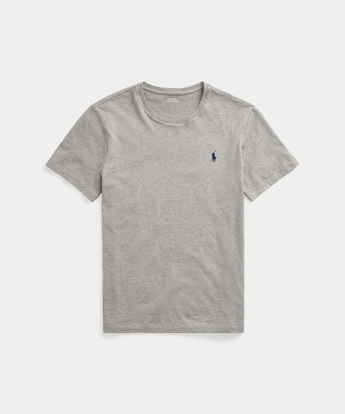 POLO RALPH LAUREN(ポロ ラルフ ローレン)の「カスタム スリム クルーネック T シャツ(Tシャツ/カットソー・メンズ・グレー系・L/XXL/M/S/XL/XS)」の2枚目の写真