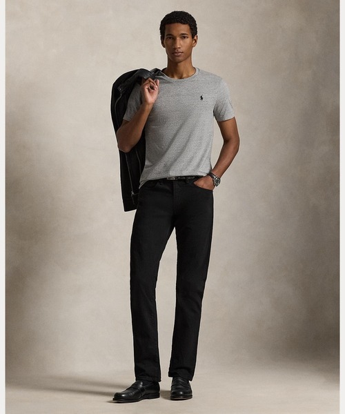 POLO RALPH LAUREN(ポロ ラルフ ローレン)の「カスタム スリム クルーネック T シャツ(Tシャツ/カットソー・メンズ・グレー系・L/XXL/M/S/XL/XS)」の4枚目の写真