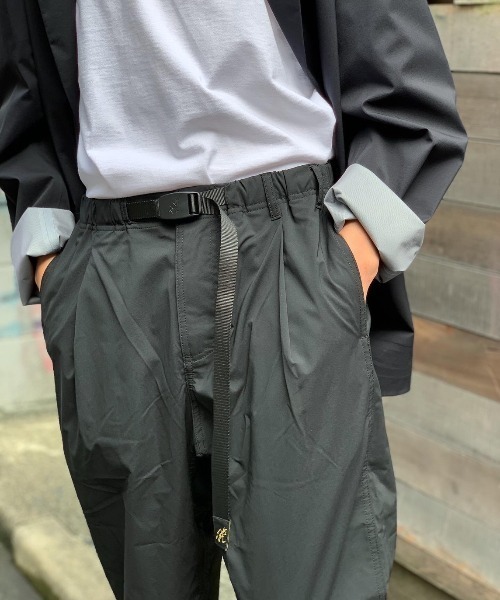 Gramicci(グラミチ)の「GRAMICCI/グラミチ 別注 ビーテックタックパンツ GUP-22S2229(その他パンツ・メンズ・ライトグレー/ブラック/ネイビー・SMALL/MEDIUM/LARGE/X-LARGE)」の17枚目の写真