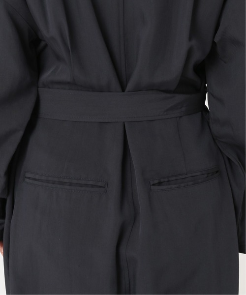journal standard L'essage（ジャーナルスタンダードレサージュ）の「ビンテージレーヨンオールインワン◆（サロペット/オーバーオール・レディース・ベージュ/ネイビー・36/38）」の19枚目の写真