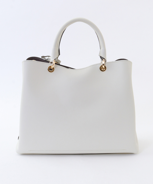 Liesse（リエス）の「【GIANNI NOTARO】2WAYバッグ（中）（ショルダーバッグ・レディース・アイボリー・FREE）」の8枚目の写真