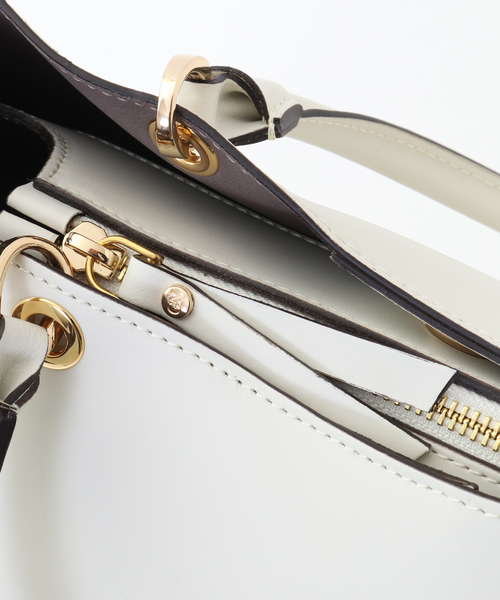 Liesse（リエス）の「【GIANNI NOTARO】2WAYバッグ（中）（ショルダーバッグ・レディース・アイボリー・FREE）」の6枚目の写真