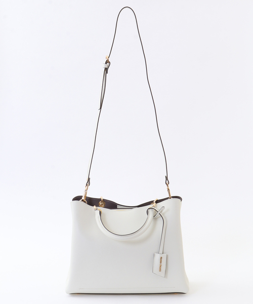 Liesse（リエス）の「【GIANNI NOTARO】2WAYバッグ（中）（ショルダーバッグ・レディース・アイボリー・FREE）」の2枚目の写真