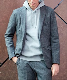 EDIFICE | CW ジャージー チェック 2B ジャケット(テーラードジャケット)