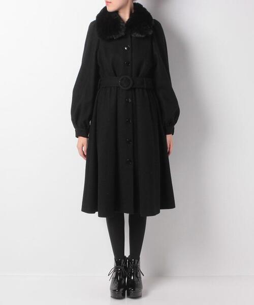 To b. by agnes b.（トゥービーバイアニエスベー）の「WD44 MANTEAU コート（その他アウター・レディース・ブラック・36）」の9枚目の写真