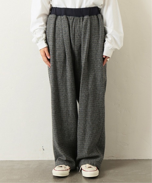 JOURNAL STANDARD LUXE（ジャーナルスタンダード　ラックス）の「Cチェック リブパンツ（その他パンツ・レディース・ベージュ/グレー/ブルー系その他・FREE）」の20枚目の写真