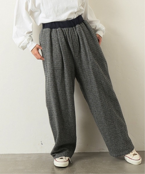 JOURNAL STANDARD LUXE（ジャーナルスタンダード　ラックス）の「Cチェック リブパンツ（その他パンツ・レディース・ベージュ/グレー/ブルー系その他・FREE）」の21枚目の写真