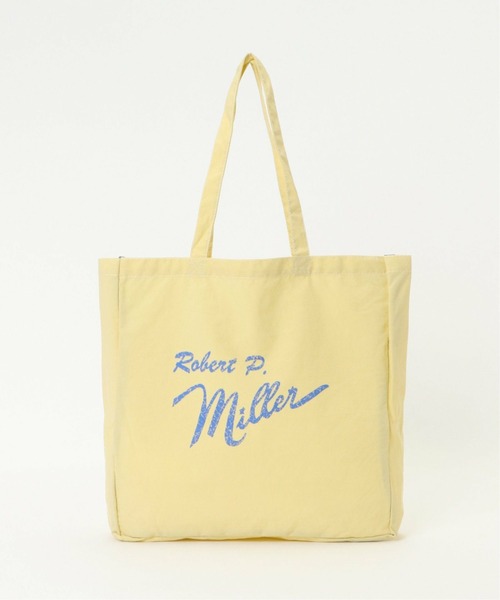 ikka(イッカ)の「Robert P.Miller ロバートピーミラー オニベジトートバッグ(トートバッグ・メンズ・ブラック/クリアイエロー/グリーン/ブルー・FREE)」の4枚目の写真