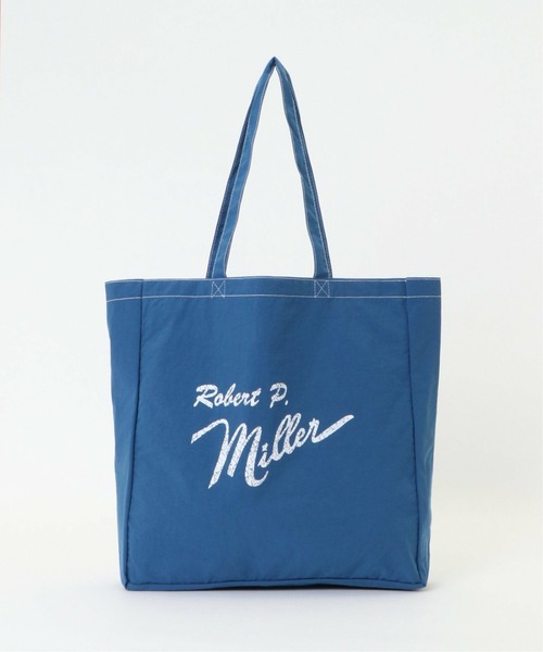 ikka(イッカ)の「Robert P.Miller ロバートピーミラー オニベジトートバッグ(トートバッグ・メンズ・ブラック/クリアイエロー/グリーン/ブルー・FREE)」の3枚目の写真
