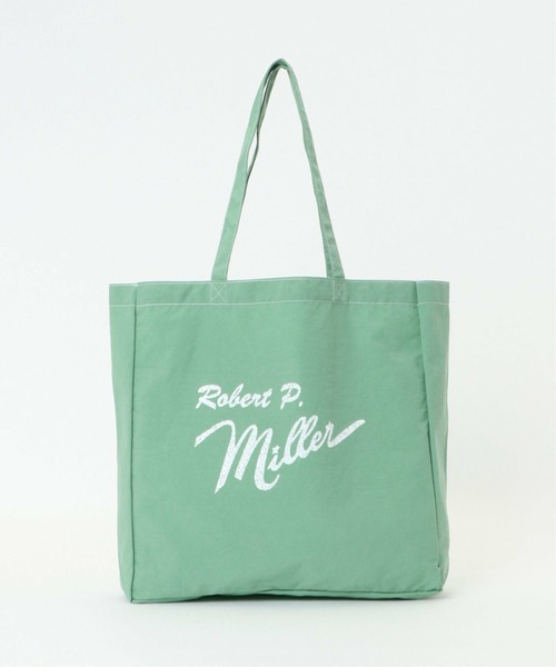 ikka(イッカ)の「Robert P.Miller ロバートピーミラー オニベジトートバッグ(トートバッグ・メンズ・ブラック/クリアイエロー/グリーン/ブルー・FREE)」の7枚目の写真