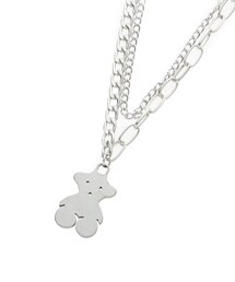 クマ2連ネックレス