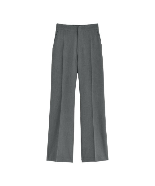 Re:EDIT（リエディ）の「[mau×Re:EDIT][mauコラボ][低身長/高身長][スリット有or無し]ストレッチミックスツイルセミフレアパンツ（その他パンツ・レディース・アイボリー/ブラウン/グリーン/イエロー/ブラック/チャコールグレー/モカ/キャメル/ベージュ系その他/ベージュ/グレー系その他/ブラック系その他/ナチュラル・AM/LARGE/MEDIUM/AS/TALL/X-LARGE）」の14枚目の写真