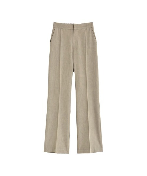 Re:EDIT（リエディ）の「[mau×Re:EDIT][mauコラボ][低身長/高身長][スリット有or無し]ストレッチミックスツイルセミフレアパンツ（その他パンツ・レディース・アイボリー/ブラウン/グリーン/イエロー/ブラック/チャコールグレー/モカ/キャメル/ベージュ系その他/ベージュ/グレー系その他/ブラック系その他/ナチュラル・AM/LARGE/MEDIUM/AS/TALL/X-LARGE）」の18枚目の写真