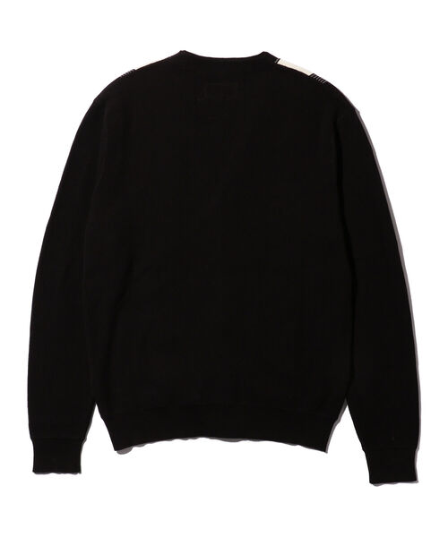 BEAMS PLUS（ビームスプラス）の「BEAMS PLUS / コットン ストライプ カーディガン（カーディガン/ボレロ・メンズ・マスタード/グリーン/ブラック/ブラウン・S/M/XL/L）」の13枚目の写真