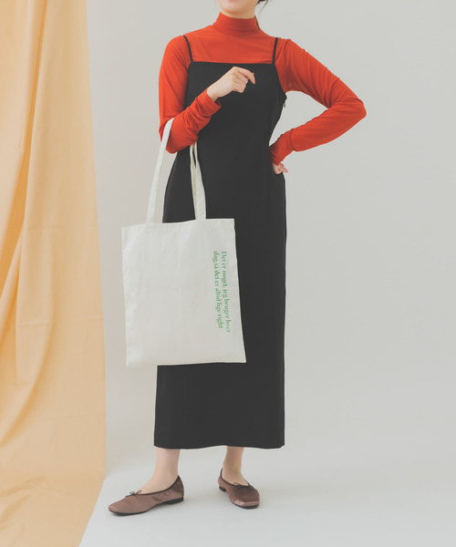 RODE SKO(ロデスコ)の「ロゴトートバッグ(トートバッグ・レディース・グリーン/アニマル/ホワイト/ピンク/ブラック/グレー/オレンジ・ONE)」の1枚目の写真