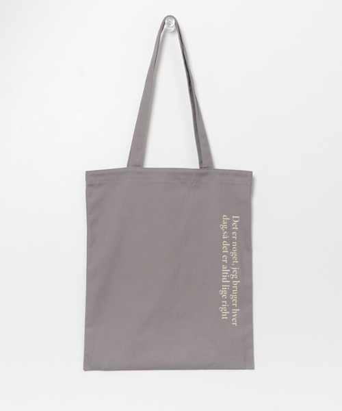 RODE SKO(ロデスコ)の「ロゴトートバッグ(トートバッグ・レディース・グリーン/アニマル/ホワイト/ピンク/ブラック/グレー/オレンジ・ONE)」の8枚目の写真