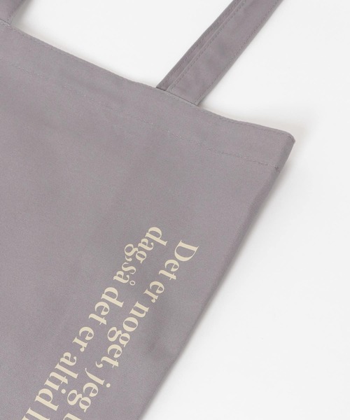 RODE SKO(ロデスコ)の「ロゴトートバッグ(トートバッグ・レディース・グリーン/アニマル/ホワイト/ピンク/ブラック/グレー/オレンジ・ONE)」の9枚目の写真