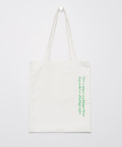 RODE SKO(ロデスコ)の「ロゴトートバッグ(トートバッグ・レディース・グリーン/アニマル/ホワイト/ピンク/ブラック/グレー/オレンジ・ONE)」の14枚目の写真