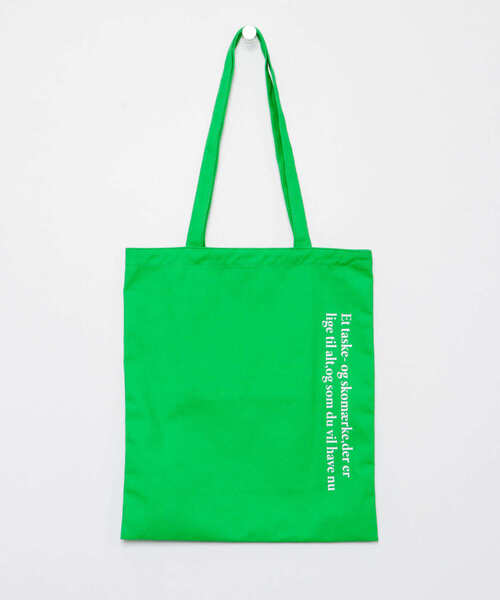 RODE SKO(ロデスコ)の「ロゴトートバッグ(トートバッグ・レディース・グリーン/アニマル/ホワイト/ピンク/ブラック/グレー/オレンジ・ONE)」の16枚目の写真