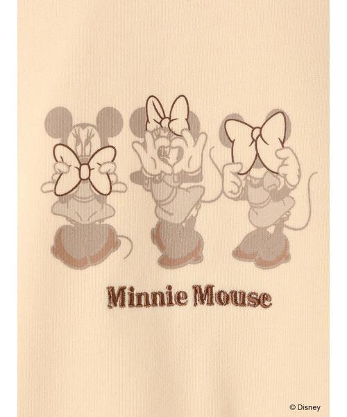 SLURR(スラ―)の「ミッキー&ミニー/プルオーバー(Tシャツ/カットソー・レディース・オフホワイト/ベージュ・FREE)」の14枚目の写真