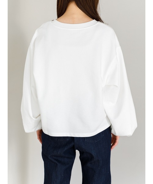 SLURR(スラ―)の「ミッキー&ミニー/プルオーバー(Tシャツ/カットソー・レディース・オフホワイト/ベージュ・FREE)」の5枚目の写真