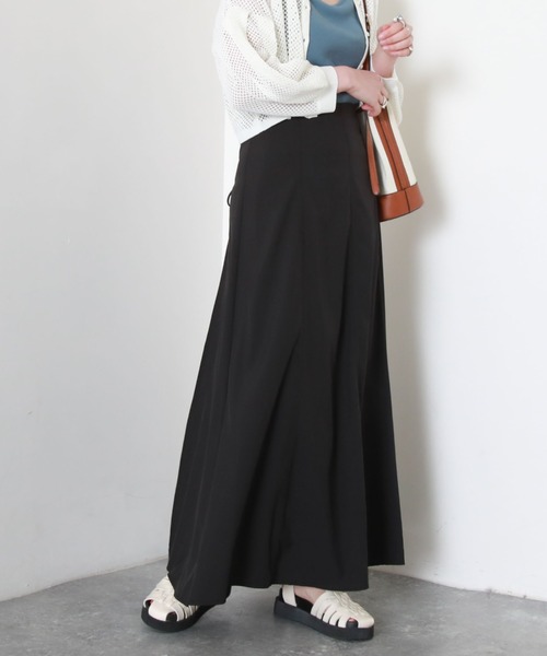 archives（アルシーヴ）の「バックレースアップスカート（スカート・レディース・グレー/ブルー/アイボリー/モカ/ブラック・MEDIUM）」の3枚目の写真