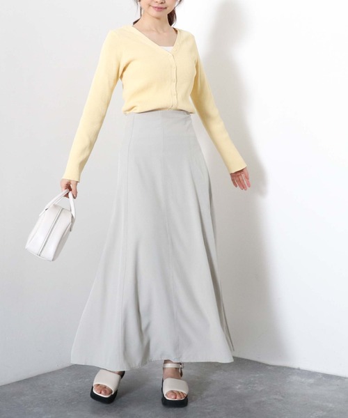 archives（アルシーヴ）の「バックレースアップスカート（スカート・レディース・グレー/ブルー/アイボリー/モカ/ブラック・MEDIUM）」の10枚目の写真