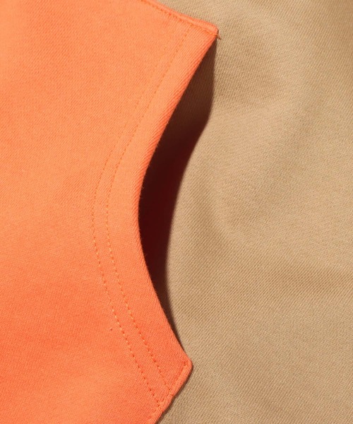 UGG（アグ）の「UGG@mos 配色切替 フーディー（パーカー・レディース・グレー/ネイビー/オレンジ・M/XL/L）」の7枚目の写真