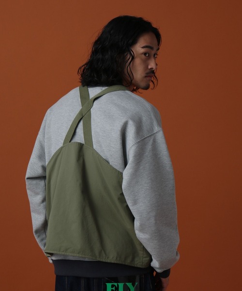 BAYFLOW(ベイフロー)の「【カリフォルニア工務店×BAYFLOW】ベスト(ベスト・メンズ・ブラック/カーキ・FREE)」の4枚目の写真