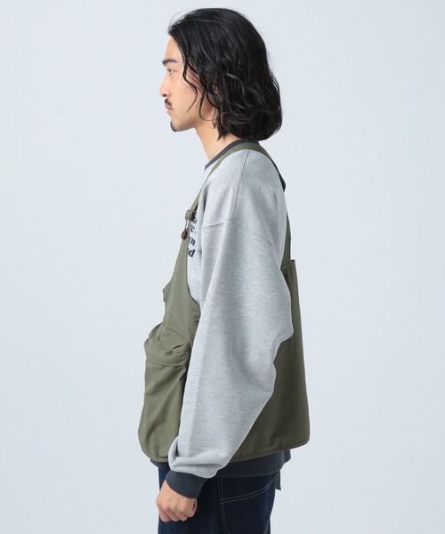 BAYFLOW(ベイフロー)の「【カリフォルニア工務店×BAYFLOW】ベスト(ベスト・メンズ・ブラック/カーキ・FREE)」の6枚目の写真