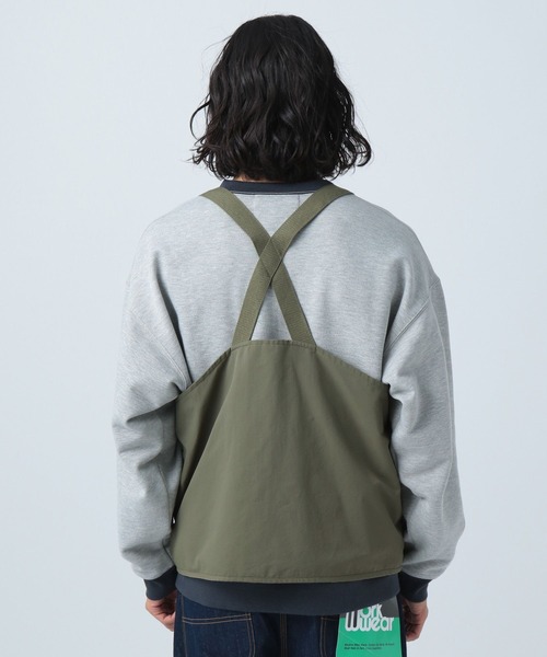 BAYFLOW(ベイフロー)の「【カリフォルニア工務店×BAYFLOW】ベスト(ベスト・メンズ・ブラック/カーキ・FREE)」の12枚目の写真