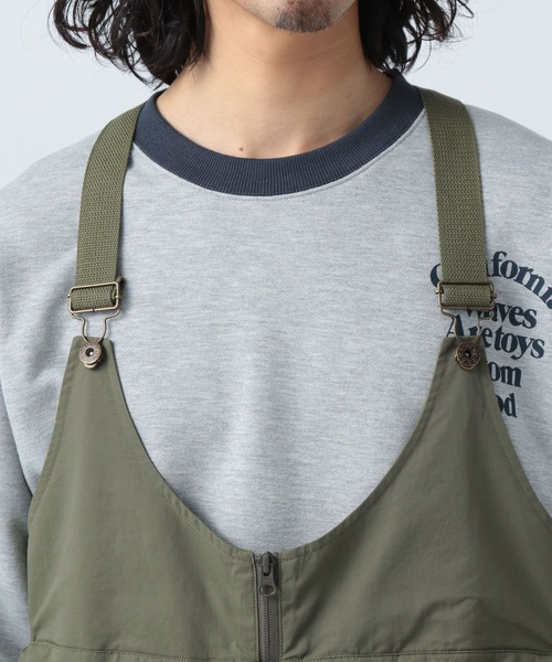 BAYFLOW(ベイフロー)の「【カリフォルニア工務店×BAYFLOW】ベスト(ベスト・メンズ・ブラック/カーキ・FREE)」の10枚目の写真