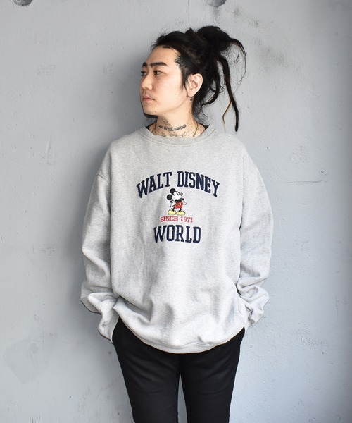 OLDMICKEY （オールドミッキー）の「【ヴィンテージ古着】90's WALT DISNEY WORLD / ウォルトディズニーワールド ミッキー スウェット（スウェット・メンズ・グレー・X-LARGE）」の6枚目の写真