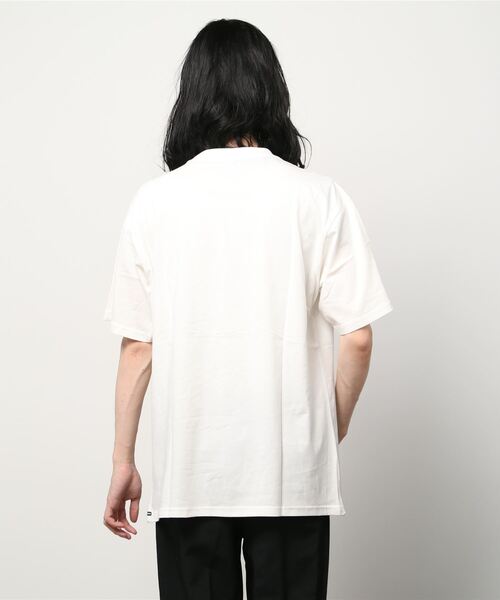 VOLCOM（ボルコム）の「VOLCOM/ボルコム ストーンロゴ ワンポイント プリントTシャツ AF022200（Tシャツ/カットソー・メンズ・ブラック/ホワイト・M/L/XL）」の4枚目の写真