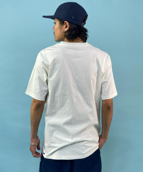 VOLCOM（ボルコム）の「VOLCOM/ボルコム ストーンロゴ ワンポイント プリントTシャツ AF022200（Tシャツ/カットソー・メンズ・ブラック/ホワイト・M/L/XL）」の6枚目の写真