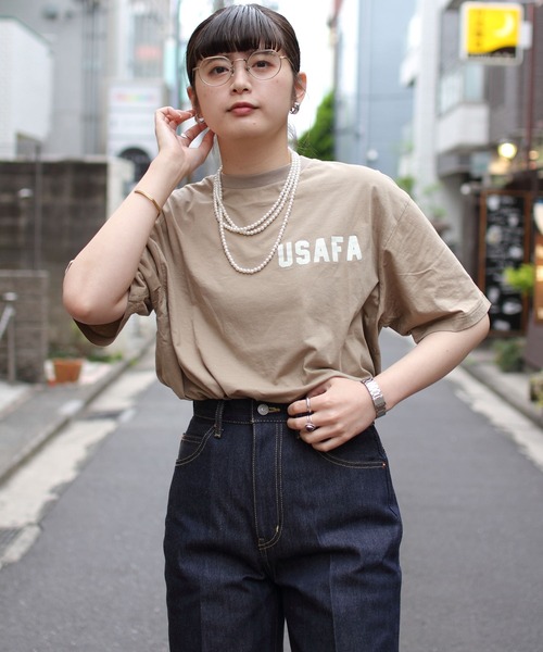 トップス THE SHINZONE USAFA TEE 楽天市場】【30％OFF】SHINZONE（シンゾーン） USAFA Tシャツ
