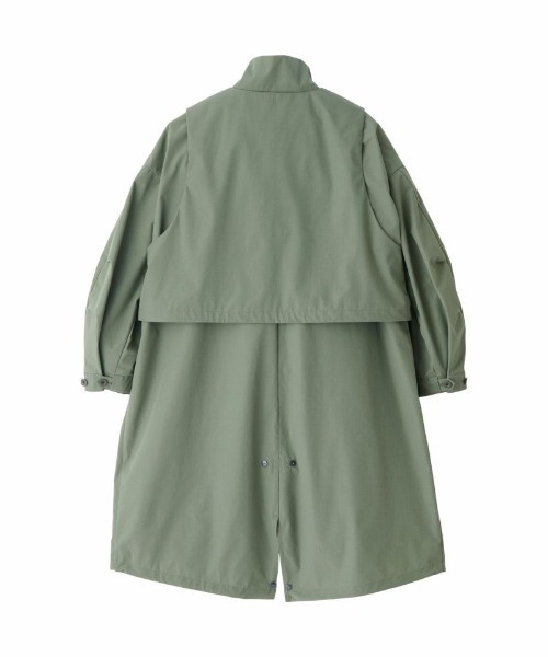 And A（アンドエー）の「Gramicci by F/CE. グラミチバイエフシーイー / F/CE x GRAMICCI LAYERED OUTERWEAR 3WAYレイヤードアウターウェア M65 / GUJ2-F3005（モッズコート・メンズ・ブラック/オリーブ/セージグリーン・MEDIUM/LARGE/SMALL）」の17枚目の写真