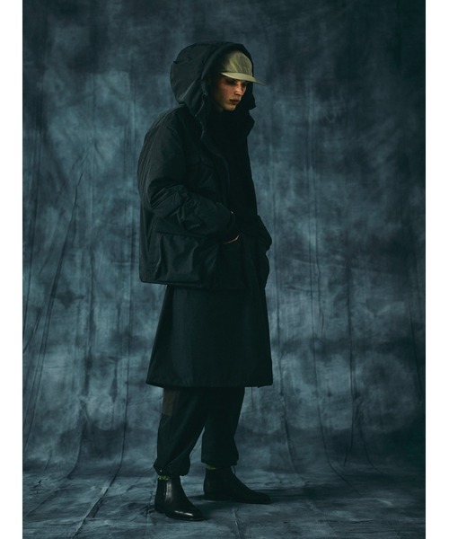 And A（アンドエー）の「Gramicci by F/CE. グラミチバイエフシーイー / F/CE x GRAMICCI LAYERED OUTERWEAR 3WAYレイヤードアウターウェア M65 / GUJ2-F3005（モッズコート・メンズ・ブラック/オリーブ/セージグリーン・MEDIUM/LARGE/SMALL）」の8枚目の写真