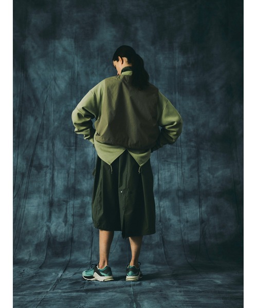 And A（アンドエー）の「Gramicci by F/CE. グラミチバイエフシーイー / F/CE x GRAMICCI LAYERED OUTERWEAR 3WAYレイヤードアウターウェア M65 / GUJ2-F3005（モッズコート・メンズ・ブラック/オリーブ/セージグリーン・MEDIUM/LARGE/SMALL）」の9枚目の写真