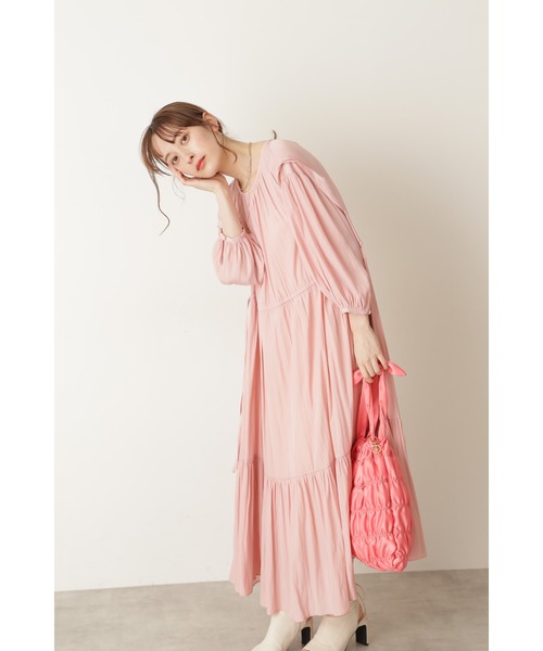 JILL STUART(ジルスチュアート)の「◆ジェシーワンピース(ワンピース・レディース・ピンク/ブルー・2/0/4)」の3枚目の写真