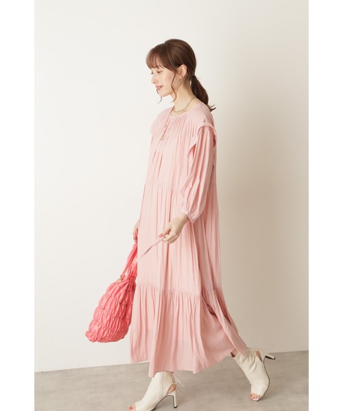 JILL STUART(ジルスチュアート)の「◆ジェシーワンピース(ワンピース・レディース・ピンク/ブルー・2/0/4)」の4枚目の写真