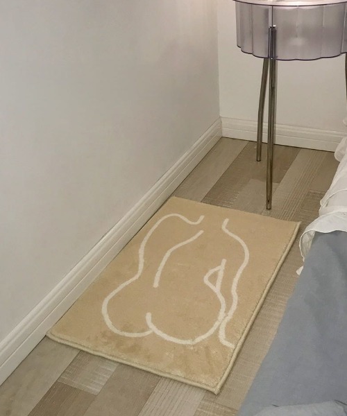 Made in I（メイドインアイ）の「モダンアートバスマット＆ラグ（ラグ/マット・レディース・A/B/C・FREE）」の5枚目の写真